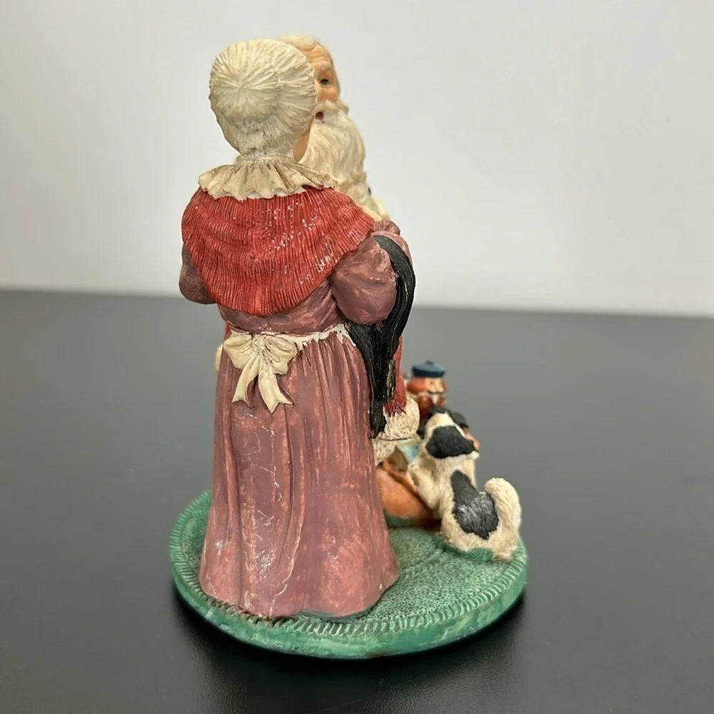 Vtg Hand Painted Deluxe Santa Claus Figurine 90’s Seasonal Specialties Co‎